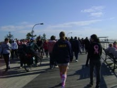 Walking to find a cure