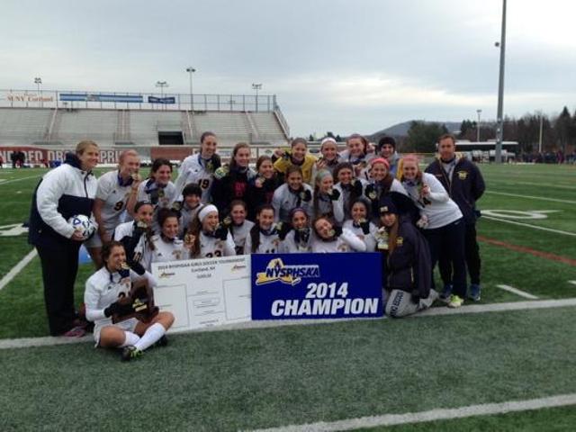 Girls soccer triumphs with state championship, football falls short