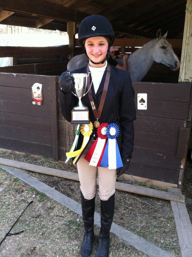 Local teen equestrian expresses her unbridled enthusiasm
